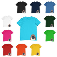 Platypus Head Hem Print Childrens T-Shirt (Various Colours)