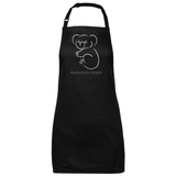 Australian Koala Souvenir BBQ Apron (Black)