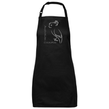 Australian Cockatoo Souvenir BBQ Apron (Black)