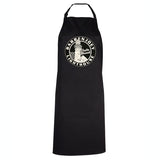 Barrenjoey Lighthouse Palm Beach Logo Apron (Black, 86x93)