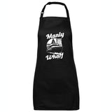 Manly Wharf Ferries Apron (Black, 65x71)