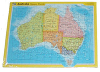 Australia Map Jigsaw Puzzle