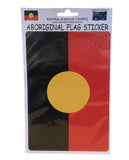 Aboriginal Flag Rectangular Sticker - Australian Made