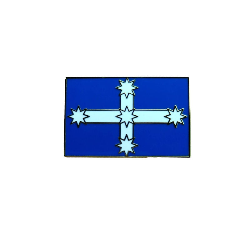 Historic Eureka Flag Badge (Rectangular)