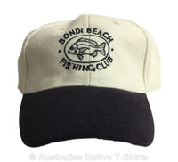 Bondi Fishing Club Baseball Cap (Blue & Cream)