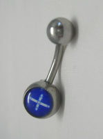 Eureka Flag Belly Ring / Navel Bar