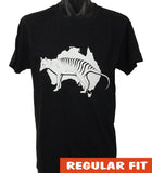 Australia Tasmanian Tiger T-Shirt (Black)