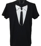Formal Black Tie T-Shirt (Black)