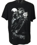 Bulldog Biker T-Shirt (Black)
