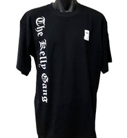 The Kelly Gang Olde Text Side Print T-Shirt (Black)