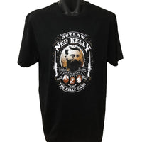 Ned Kelly Outlaw Gang Adults T-Shirt (Black) *New Design*