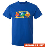Clowning Around Clownfish T-Shirt (Royal Blue) - Regular Fit