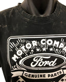Ford Flags Stone Wash T-Shirt (Black) - Close Up
