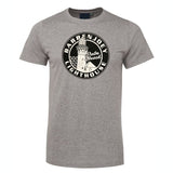 Barrenjoey Lighthouse Palm Beach T-Shirt (Marle Grey, Shortsleeve)