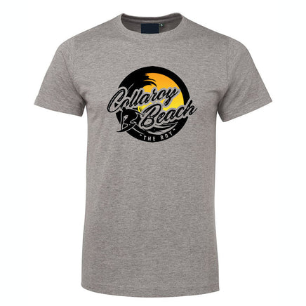 Collaroy Beach Surf "The Roy" Logo T-Shirt (Grey Marle, Shortsleeve)