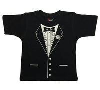 Bow Tie Tuxedo T-Shirt (Childrens Sizes)