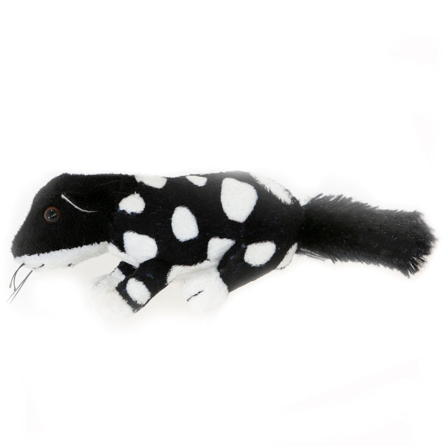Black & White Quoll Mini Plush Toy (13cm) - Native Australian Animal ...