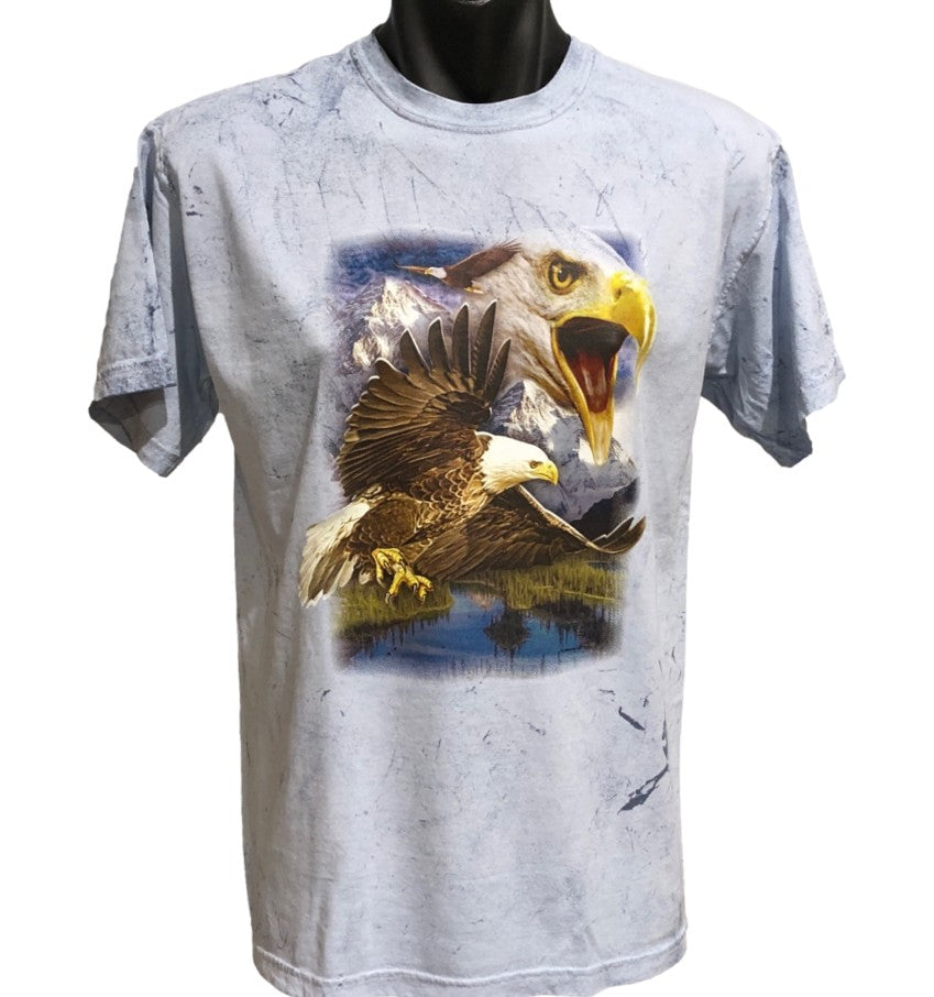 Eagle Mountain Colour Blast T-Shirt (Ocean Colour)