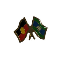 Aboriginal & Torres Strait Islands Flag Badge Hat Pin