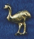 Australian Emu Hat Lapel Pin