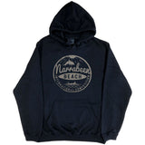 Narrabeen Beach Surf Logo Hoodie (Black)