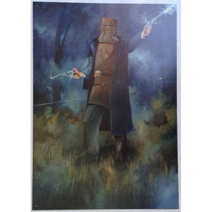 Ned Kelly Glenrowan Shootout Tin Sign (35cm x 50cm)