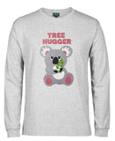 Tree Hugger Koala Longsleeve T-Shirt (Snow Marle)