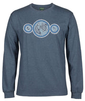 Family Connection Longsleeve T-Shirt by Meleisa Cox (Denim Marle)
