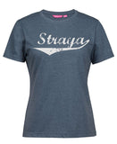 Straya Ladies T-Shirt (Blue Marle)