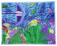 On The Reef Aboriginal Art Print (Small)