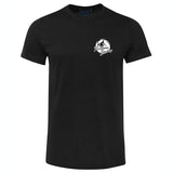 Small Northern Beaches Logo Front Left Chest T-Shirt (Black)