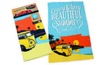 Beach Kombi Summer Aussie Tea Towel