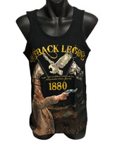 Outback Legend Ned Kelly Mens Singlet (Black) - Size Small