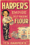 Harper's Flour Advertising Poster