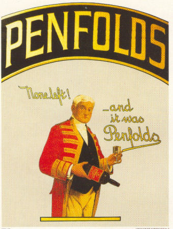 Penfolds Wine Advertising Poster