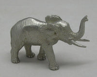 Elephant (Trunk Up) Pewter Figurine (Medium)