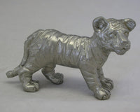 Tiger Cub Pewter Figurine