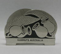 Gumnut Pewter Business Card Holder