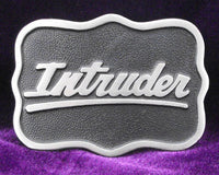 Intruder Pewter Belt Buckle (Large)