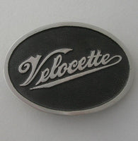 Velocette Motorcycles Pewter Belt Buckle (Large)