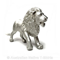 African Lion Pewter Figurine (8cm)