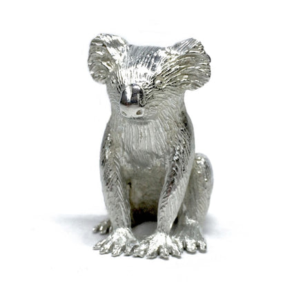 Large Sitting Koala Pewter Figurine (4cm)