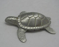 Green Turtle Pewter Figurine (Large)