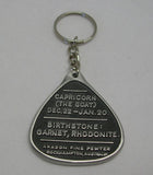 Zodiac Pewter Keyring (Choose Your Star Sign)