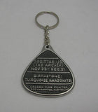 Zodiac Pewter Keyring (Choose Your Star Sign)