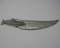 Dolphin Pewter Letter Opener