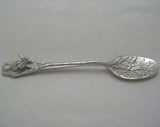 Frill Neck Lizard Pewter Teaspoon