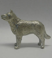 Australian Cattle Dog Pewter Figurine