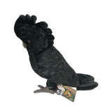 Red Tailed Black Cockatoo Stuffed Animal Toy (Other Side)