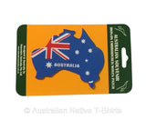 Australian Flag Map Iron-on Patch